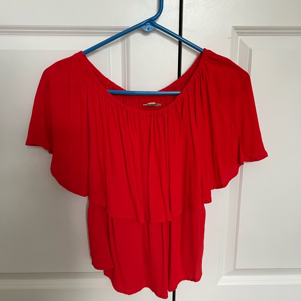 Anthropology top. Like new! Fun for summer!😍🌺